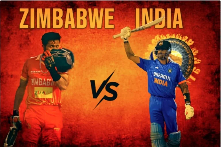Zimbabwe National Cricket Team Vs India National Cricket Team Match Scorecard