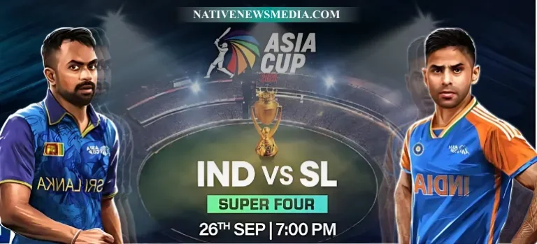 India vs Sri Lanka Asia Cup