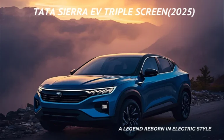 Tata Sierra EV Triple Screen